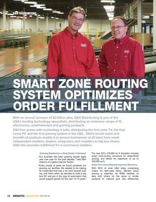 Dematic Logistics Review #4 | PDF