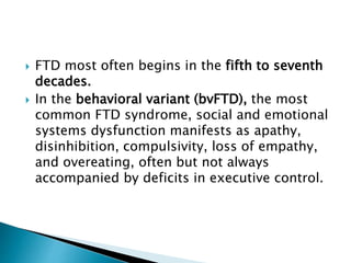 Dementia | PPTX