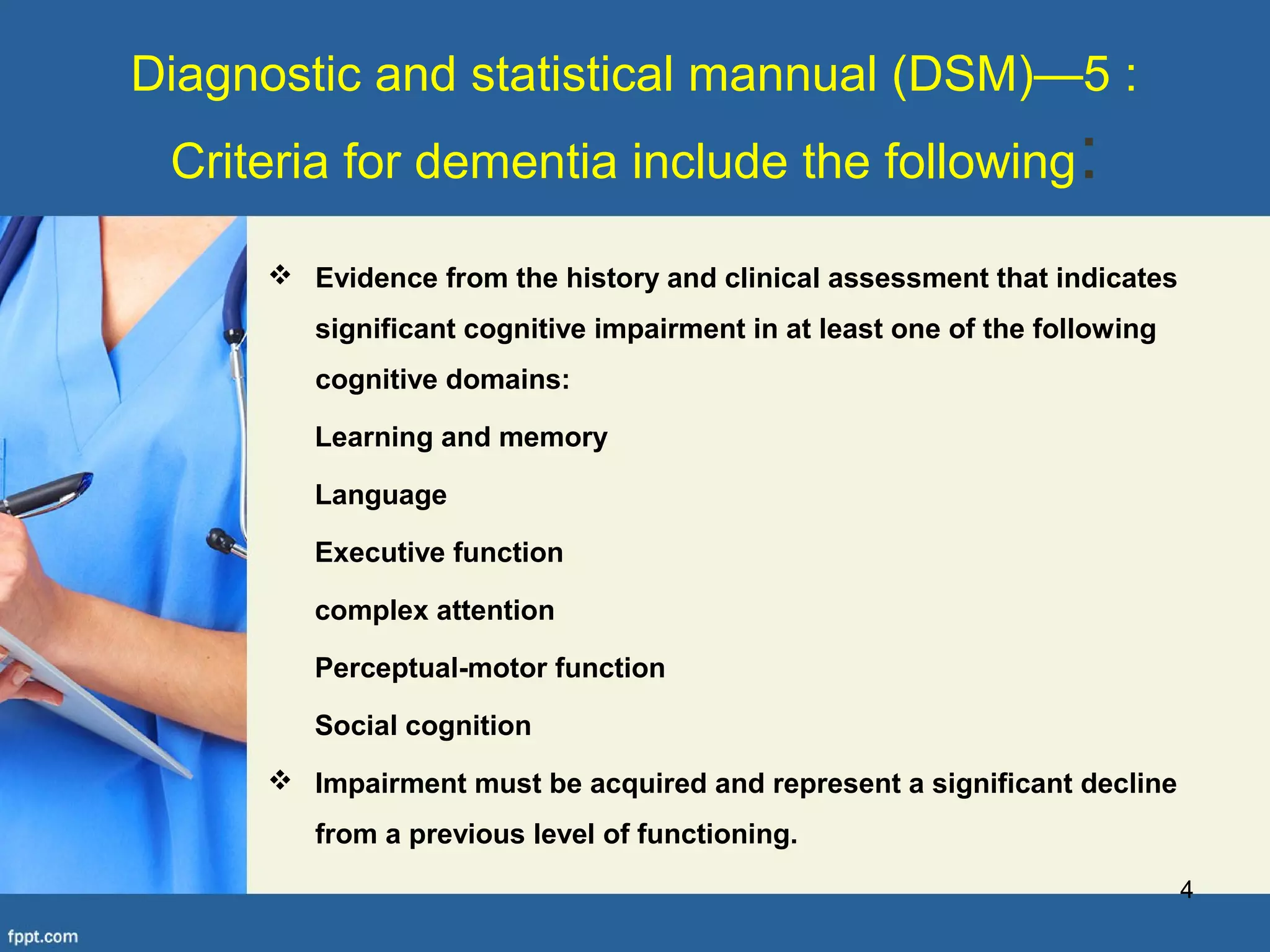 Dementia | PPT