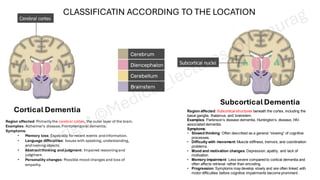 DEMENTIA || degenerative neurologiclal dissorder | PDF