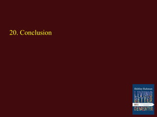 20. Conclusion
 