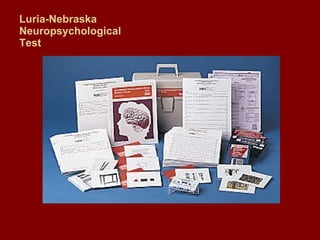 Luria-Nebraska Neuropsychological Test 