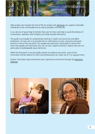Care towards the end of life for people with dementia | PDF