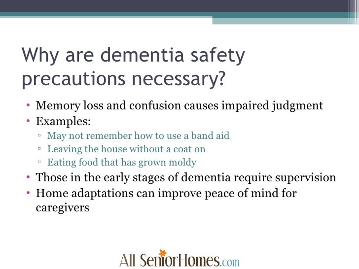 Dementia Safety in Your Loved Ones Home