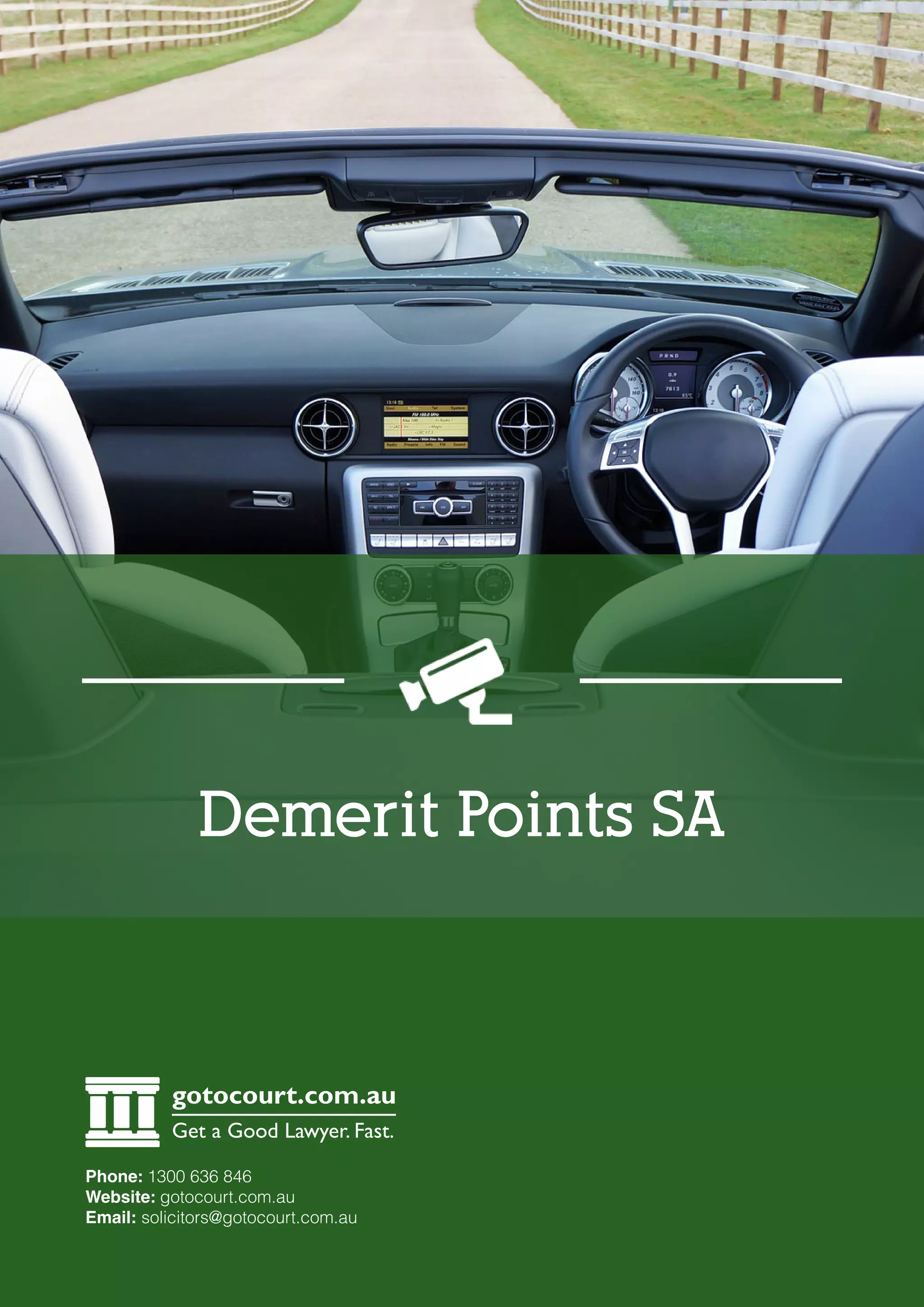 Demerit Points in South Australia PDF