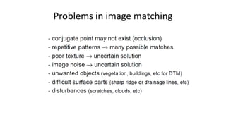 DEM generation, Image Matching in Aerial Photogrammetry.pptx