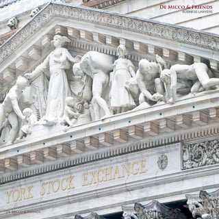 De Micco & Friends
De Micco & Friends
BUSINESS LAWYERS
 