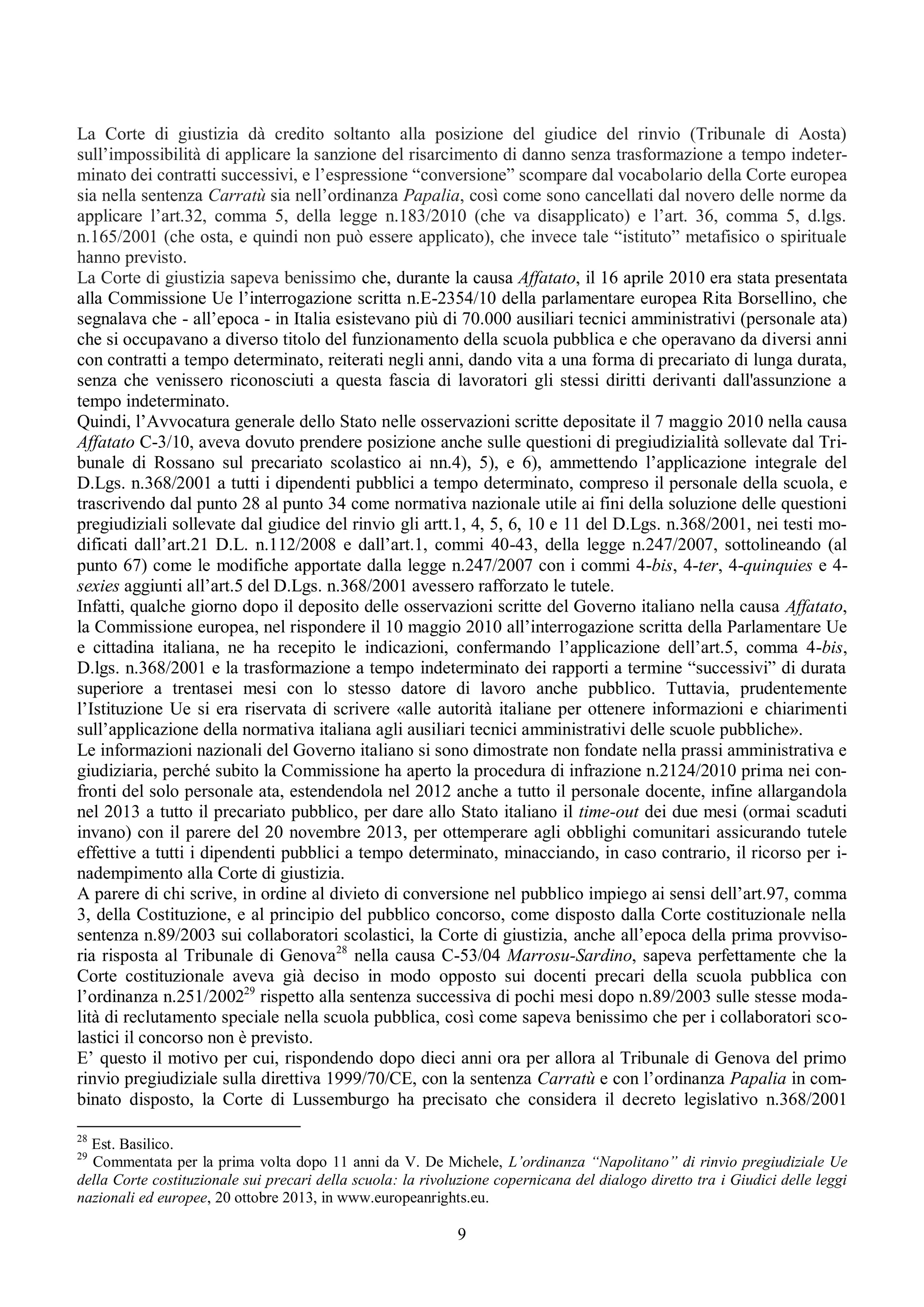 articolo 15 legge 183 del 2011