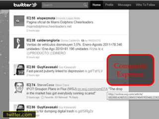 Compartir
               Expresar




twitter.com
 