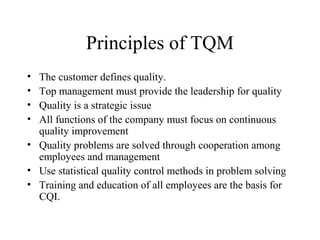 TQM ppt.- Deming | PPT