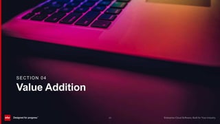 Value Addition
SECTION 04
(26)
 