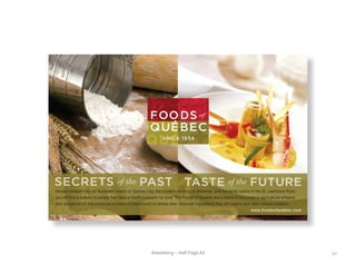 Advertising – Half Page Ad 57	
  
 