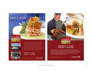 Advertising – Full Page Ads 58	
  
 