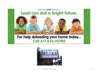 Advertising – Billboard Ad 61	
  
 