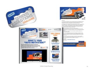 Online Contest Branding 63	
  
 