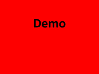 Demo
 