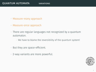 Quantum automata for infinite periodic words | PPT