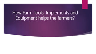 Agri-crop production | PPTX