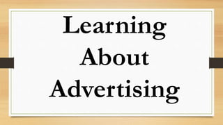 Learning
About
Advertising
 