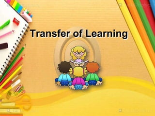 Transfer of Learning
 