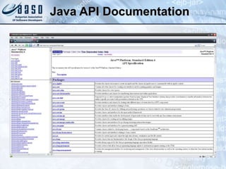 Java API Documentation
 