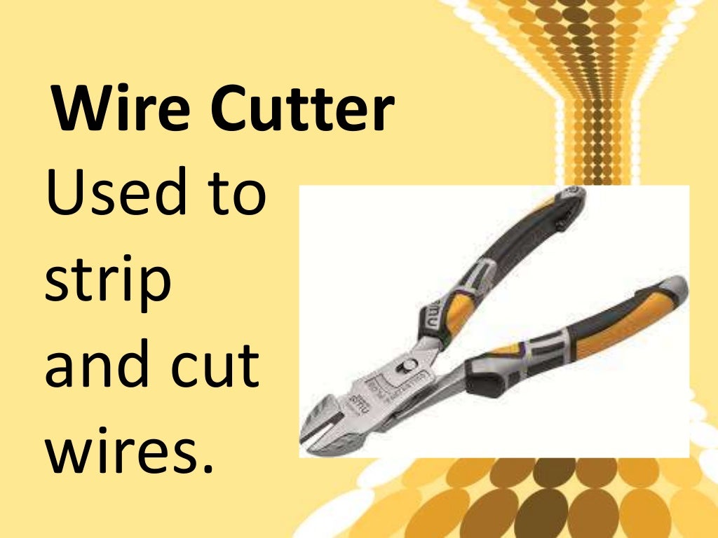 Use of tools in PC hardware servicing