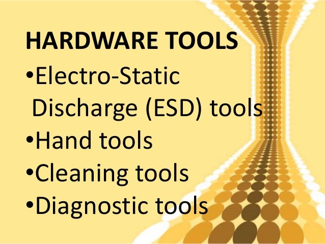use of tools in pc hardware servicing computer diagnostic tools