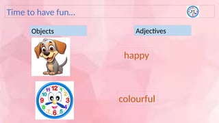 Demo adjective lesson plan english grade | PPT