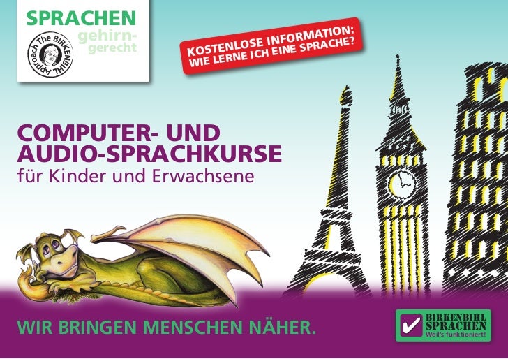 Fremdsprachen Lernen Leicht Gemacht Mit Der Birkenbihl Methode