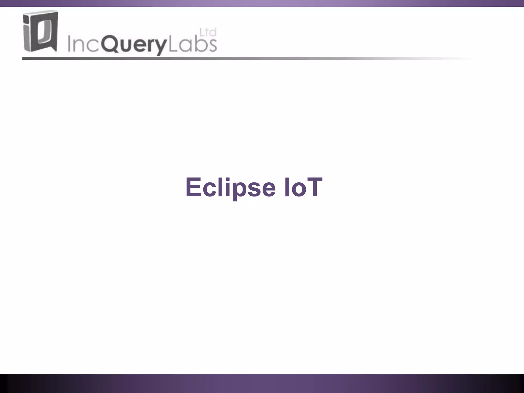 Eclipse IoT
 