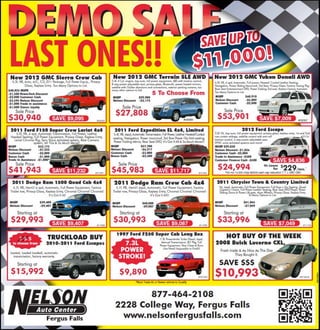 Demo Cars Sale Special MN | GMC Dodge Ford Dealer near Fargo