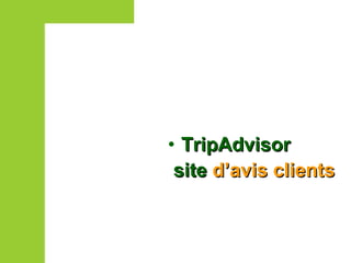 TripAdvisor site d’avis clients