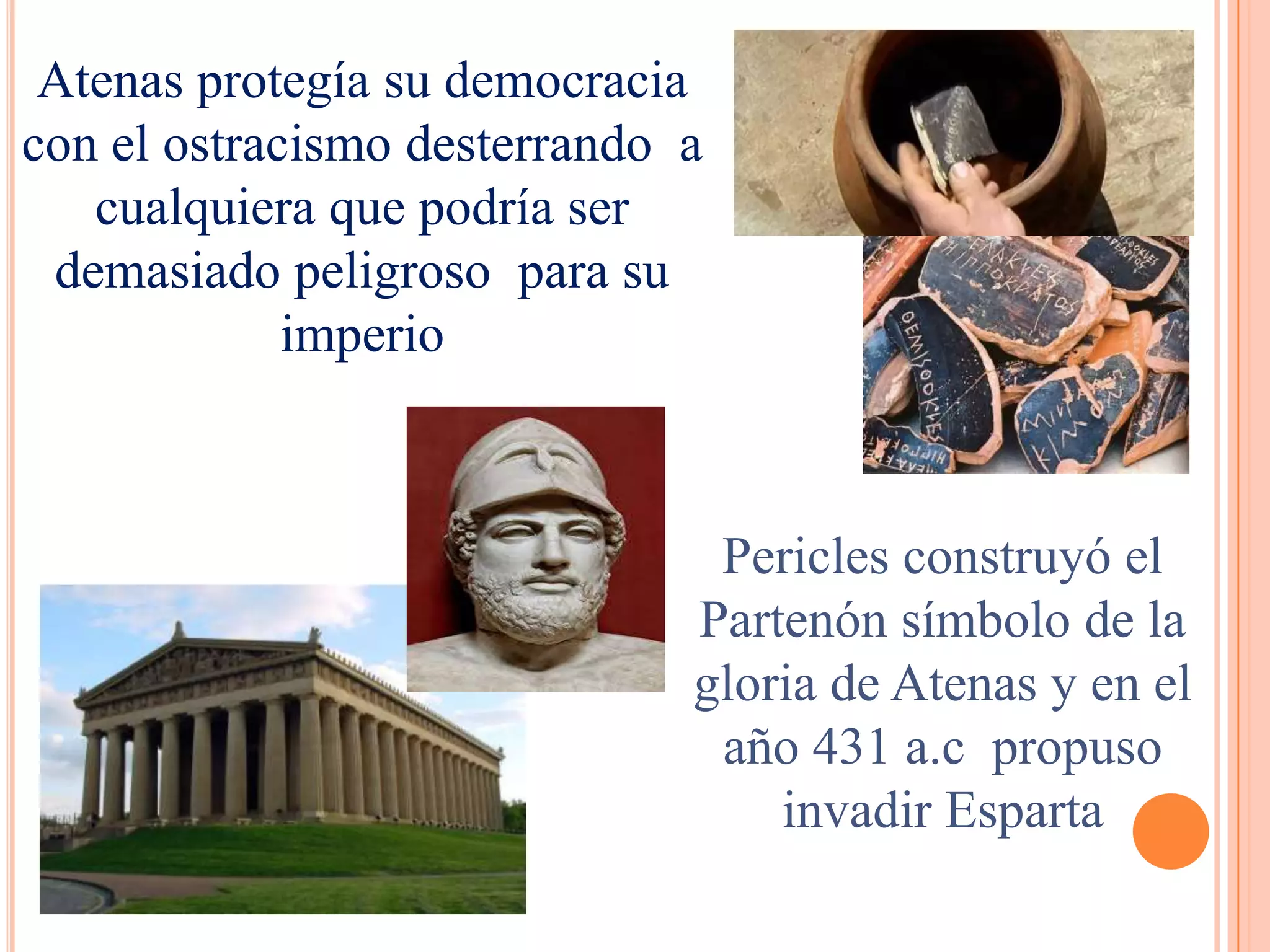 La historia de Atenas y la democracia siglo V a.c. | PPTX