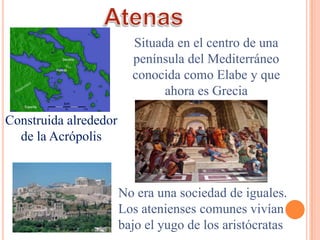 La historia de Atenas y la democracia siglo V a.c. | PPTX