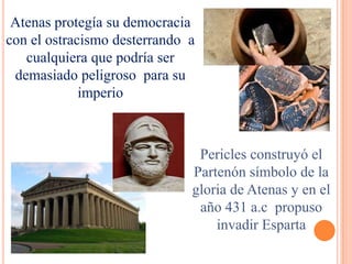 La historia de Atenas y la democracia siglo V a.c. | PPTX