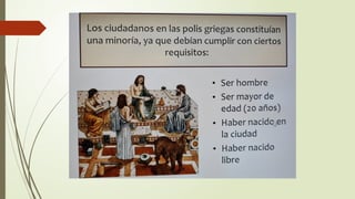COMPARACION DE LA DEMOCRACIA ATENIENSE Y ACTUAL.pptx
