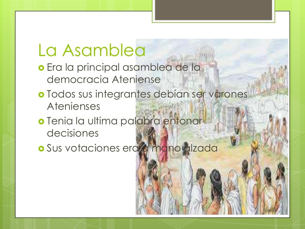 Democracia en atenas Democracia en atenas