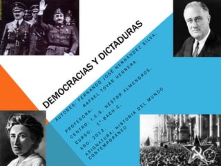 Democracias y dictaduras