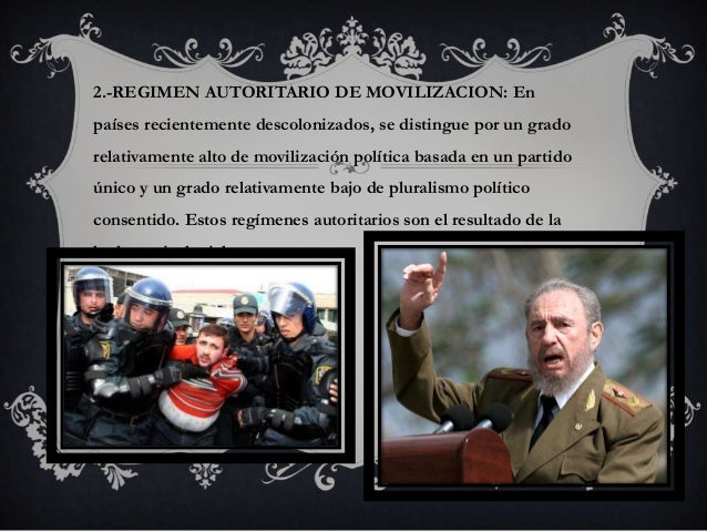 Democracia y autoritarismo sociologia