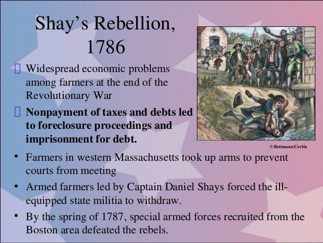 Shays’ Rebellion - HISTORY