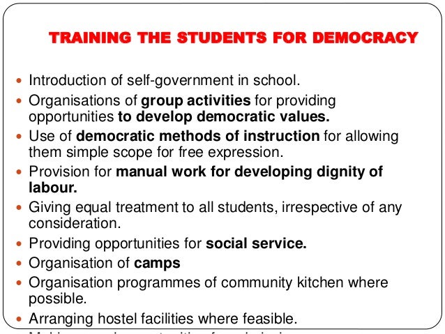 democracy and dicipline Democracy and discipline though some ghanaian teachers i observed were overly strict or unimaginative, others used humor, teaching and learning materials, and questions to involve children many of the teachers, trainees, and tutors i spoke with felt that teaching had improved since the 1987 reforms because teachers asked more questions and . democracy and dicipline Democracy and discipline though some ghanaian teachers i observed were overly strict or unimaginative, others used humor, teaching and learning materials, and questions to involve children many of the teachers, trainees, and tutors i spoke with felt that teaching had improved since the 1987 reforms because teachers asked more questions and .