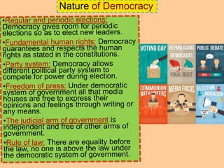 Nature of Democracy
 