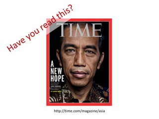 Have you read this?
http://time.com/magazine/asia
 