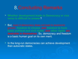 Democracy and Development -Are the Two interlinked?.pptx