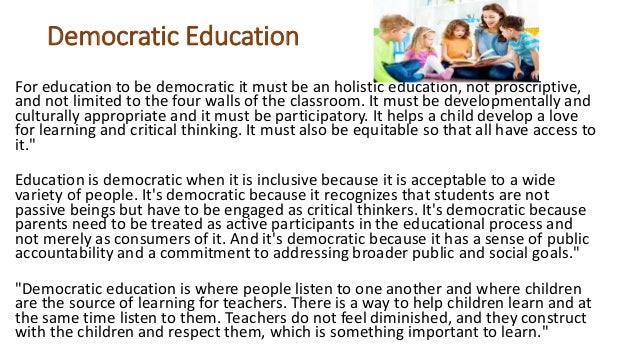 john dewey democracy and education