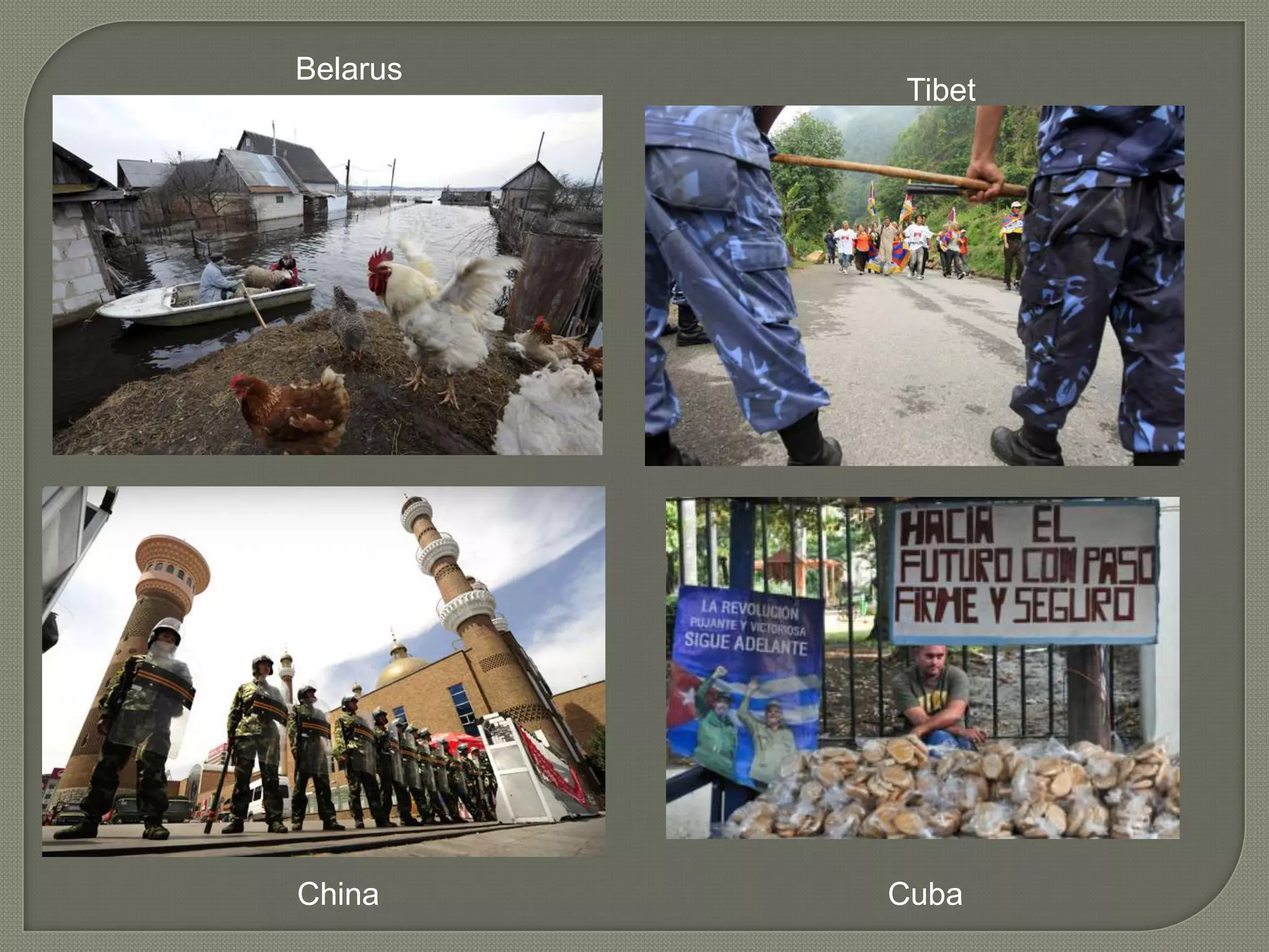 BelarusTibetChinaCuba
