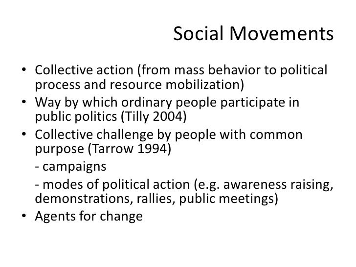 Democracy And Social Movements