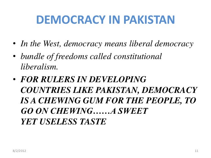Outline of essay failure of democracy in pakistan