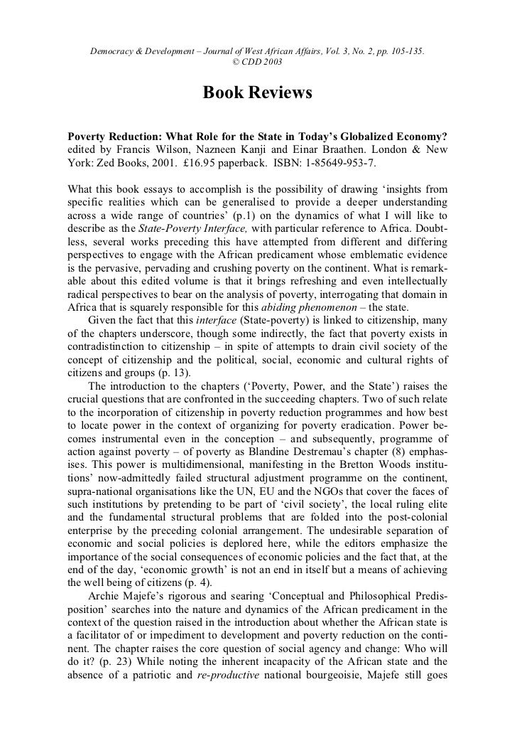 Write an essay on poverty picture