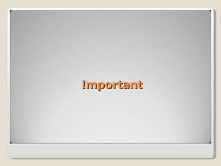 !mportant 